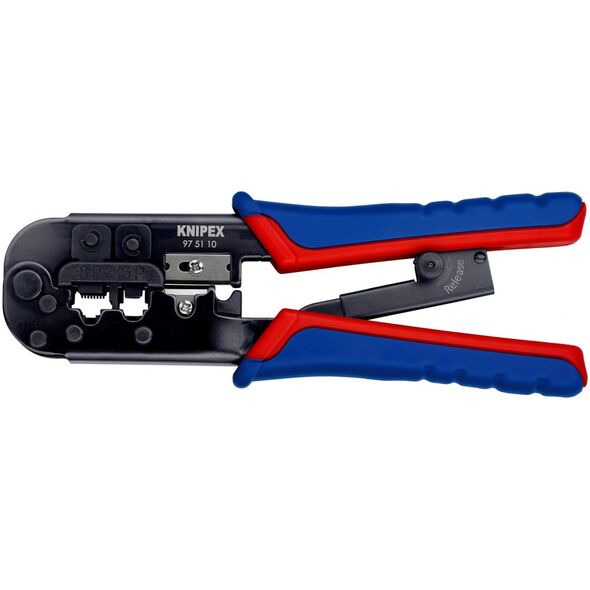 Knipex Szczypce do zagniatania wtyków telefonicznych Western 190mm (97 51 10)