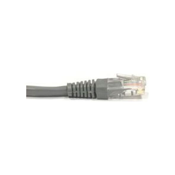 NetRack patch cord cat.5e RJ45 3mb zalewany szary (BZPAT3U5E)