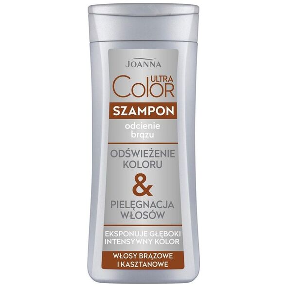 Joanna Ultra Color System Szampon do włosów brązowych i kasztanowych 200 ml