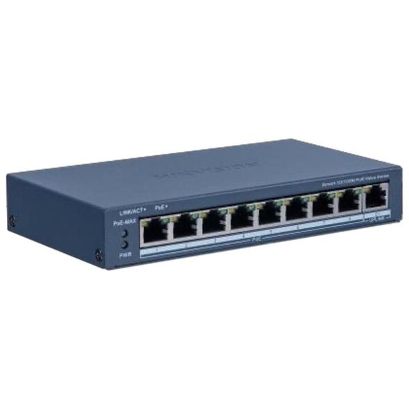 Hikvision 9 Port Smart Managed 100Mbps PoE Switch  EI Series (DS-3E1309P-EI/M) (HKVDS-3E1309P-EI-M) έως 12 άτοκες Δόσεις