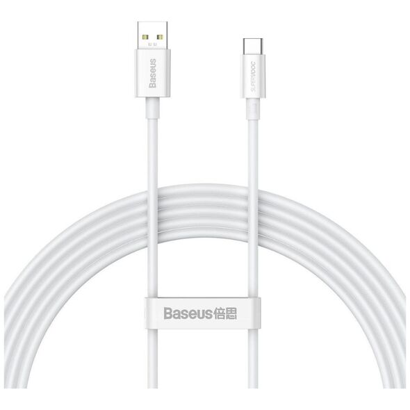 Baseus Superior Series Cable USB to USB-C 65W PD 2m white (CAYS001002) (BASCAYS001002) έως 12 άτοκες Δόσεις