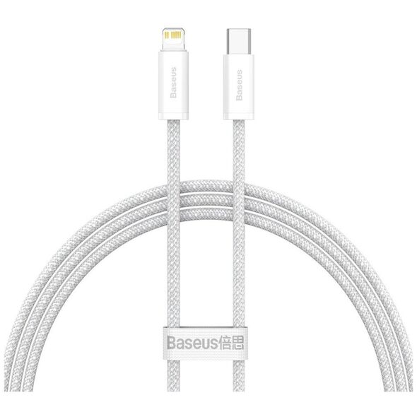 Baseus Dynamic USB-C Cable For Lightning, 23w, 1m White (CALD000002) (BASCALD000002) έως 12 άτοκες Δόσεις