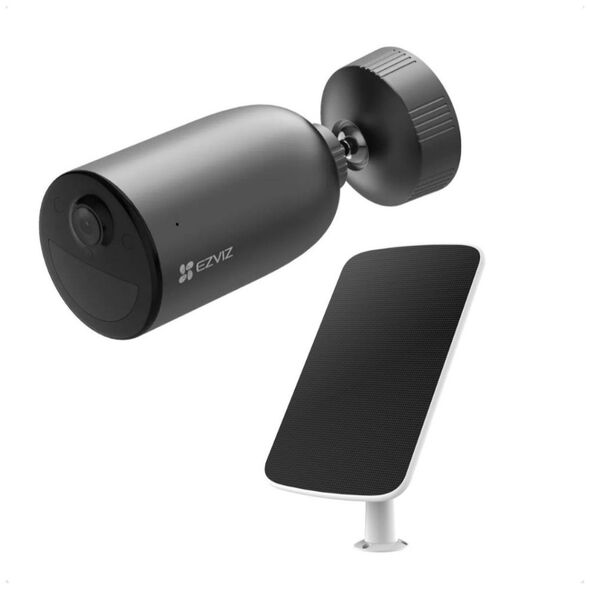 Ezviz EB3Kit IP Κάμερα Παρακολούθησης 3MP Full HD+ Αδιάβροχη Μπαταρίας με Φακό 2.8mm (CS-EB3-SP-3MP) έως 12 άτοκες Δόσεις