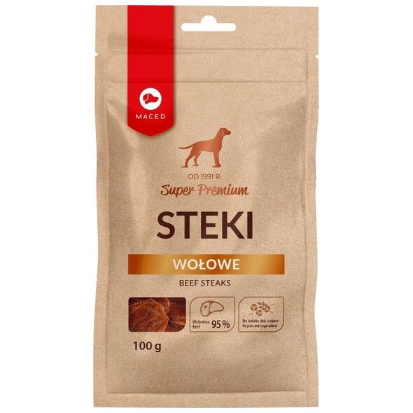 Maced MACED Przysmak Steki Wołowe 100G