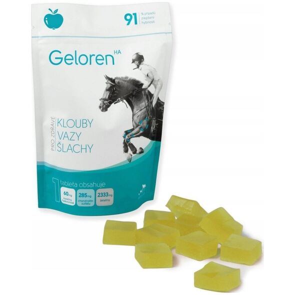 Contipro Żelki dla koni na stawy Geloren HA jabłkowy 450g