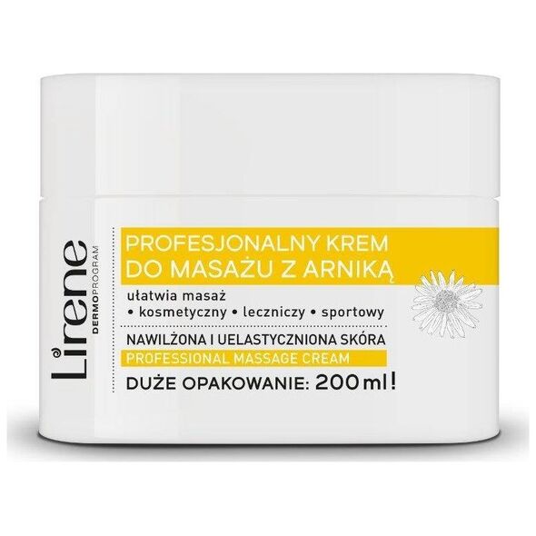 Lirene LIRENE_Professional Massage Cream profesjonalny krem do masażu z arniką 200ml