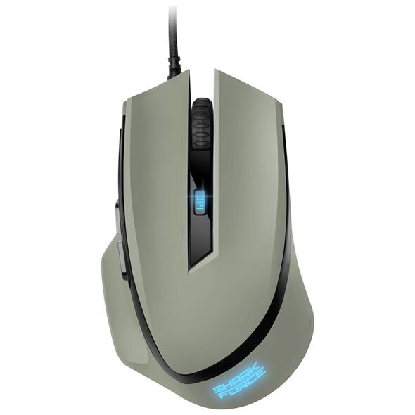 Sharkoon Shark Force 2 Grey Gaming Mouse (SHARKFORCE2GY) (SHRSHARKFORCE2GY) έως 12 άτοκες Δόσεις
