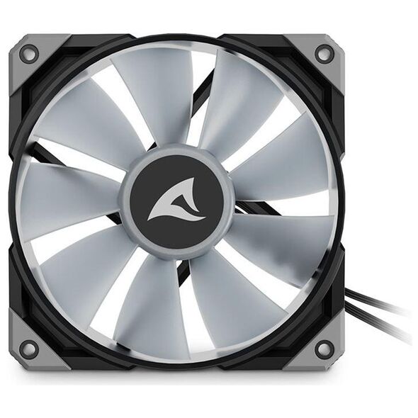 Sharkoon Rebel F50 Case Fan 120mm με RGB Φωτισμό και Σύνδεση 4-Pin PWM (REF50ARGBBK) (SHRREF50ARGBBK) έως 12 άτοκες Δόσεις