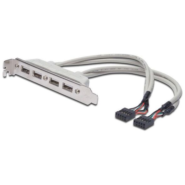 Digitus śledź do obudowy 4x USB (AK-300304-002-E)