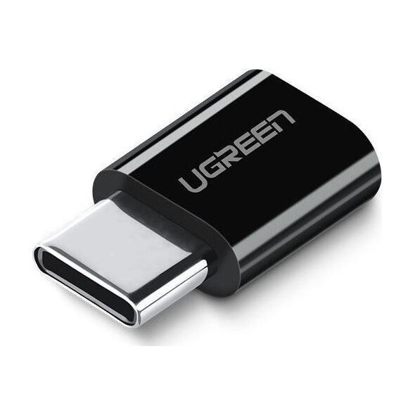 Adapter USB Ugreen USB-C - microUSB Czarny  (ugreen_20200302153633)
