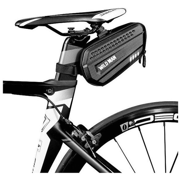 WildMan Etui/sakwa pod siodełko WILDMAN L ES7 uchwyt rowerowy czarna/black