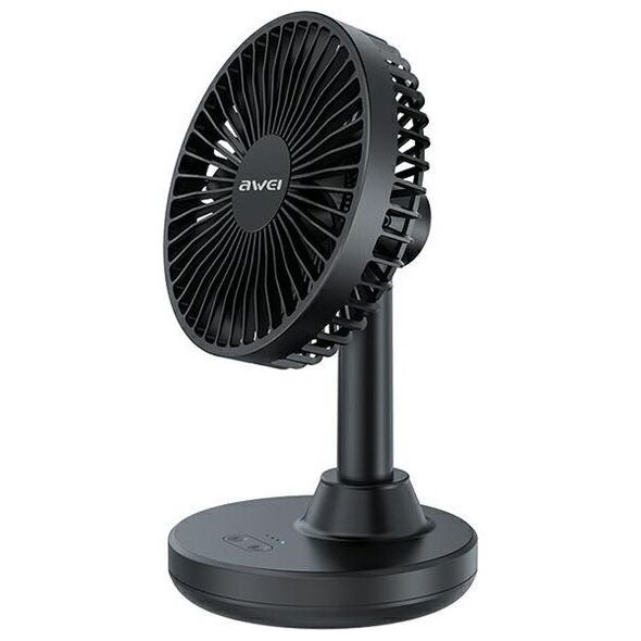 Wentylator Awei AWEI Mini Wiatrak biurkowy F29 czarny/black