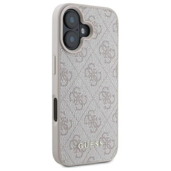 Original Case IPHONE 16 PLUS Guess Hardcase 4G Classic (GUHCP16MG4GFPI) pink 3666339346096