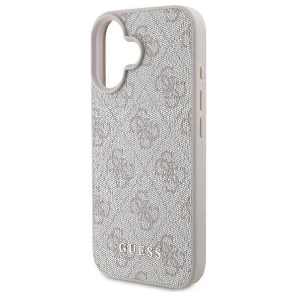 Original Case IPHONE 16 PLUS Guess Hardcase 4G Classic (GUHCP16MG4GFPI) pink 3666339346096