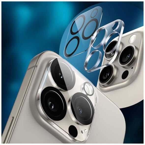 Camera Cover IPHONE 16 / IPHONE 16 PLUS Hofi Cam Pro+ Clear 5906302310982