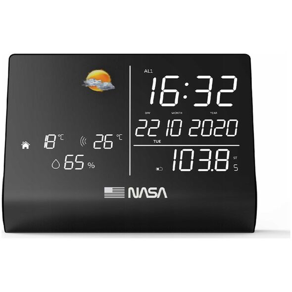 Stacja pogodowa NASA Nasa Stacja Pogody Pogodowa Wsp1300 Głośnik Radio