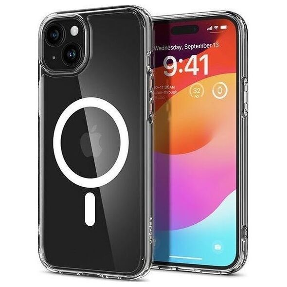Spigen Spigen Ultra Hybrid MAG iPhone 15 6.1" MagSafe biały/white ACS06802