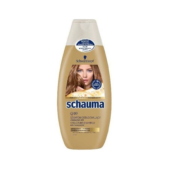 Schwarzkopf Schauma Szampon do włosów Odbudowujący Q10 400 ml