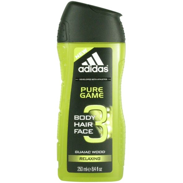Adidas Pure Game Żel pod prysznic i szampon do włosów 2w1 250ml