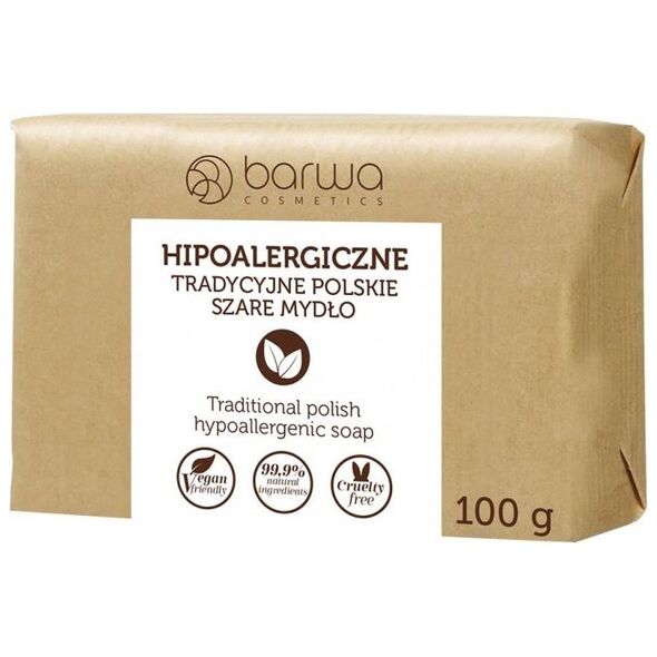Barwa Mydło w kostce szare 100g