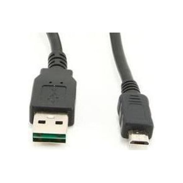 Kabel USB Gembird USB-A - 1 m Czarny (CCMUSB2D1M)