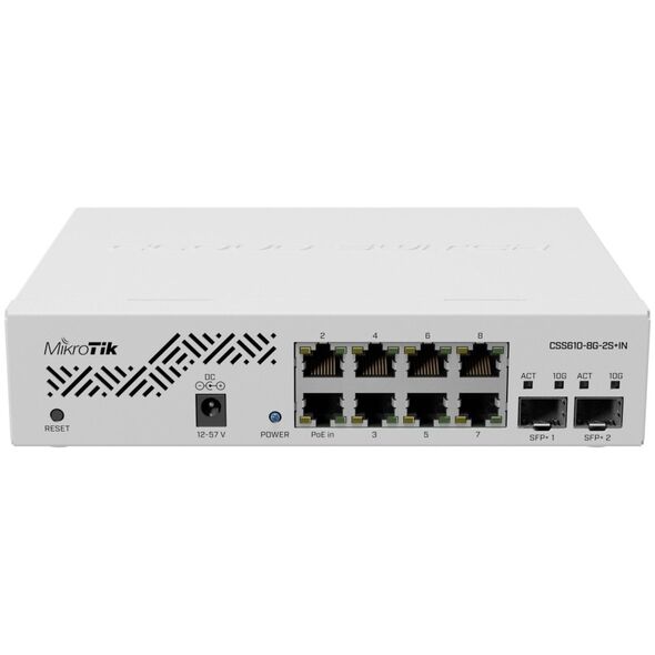Switch MikroTik Cloud Smart Switch CSS610 (CSS610-8G-2S+IN)