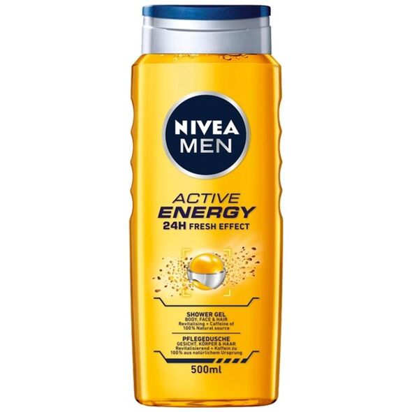 Nivea Nivea Men Żel pod prysznic Active Energy 500ml