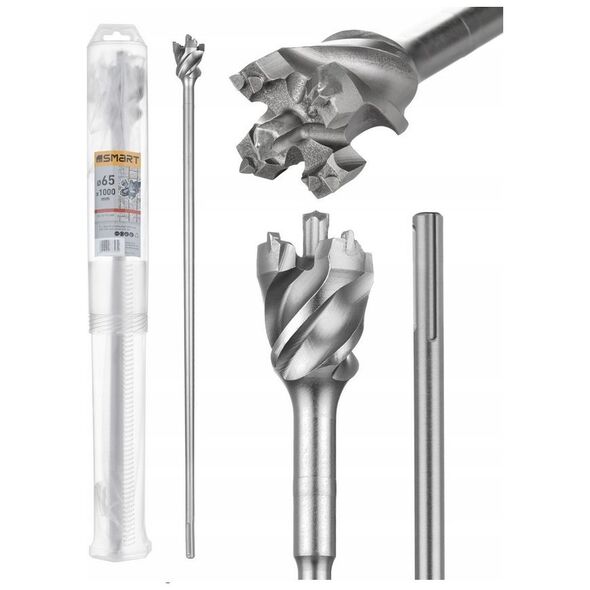 Wiertło Smart wiertło przebiciowe sds max 65x1000 SM-18-P651000