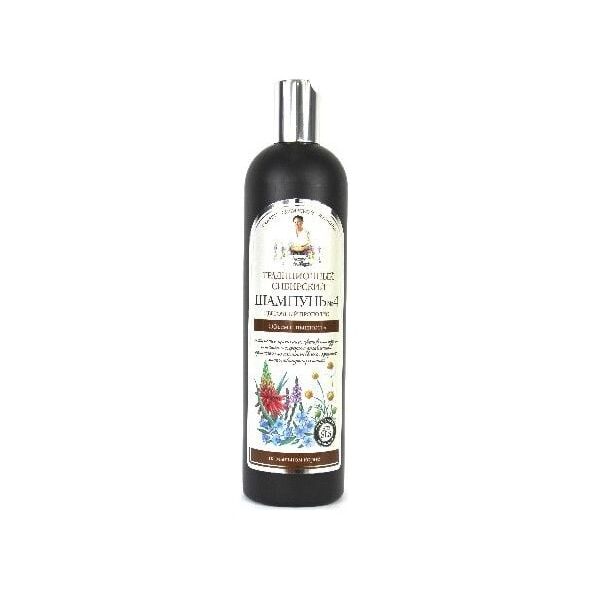 Babuszka Agafia Szampon syberyjski tradycyjny Nr 4 puszystość i lekkość 550 ml