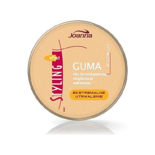 Joanna Styling Effect Guma do kreatywnej stylizacji włosów złota 100 g