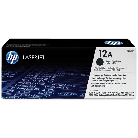 HP LaserJet 1010 Ultraprecice Crg Black Toner (Q2612A) (HPQ2612A) έως 12 άτοκες Δόσεις
