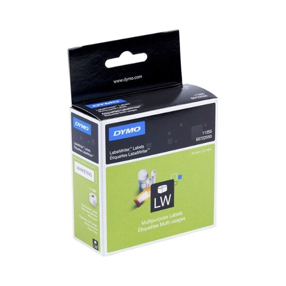 Ετικέτες Γενικής Χρήσης DYMO 11355 19 x 51 mm (Λευκές) (DYMO11355) έως 12 άτοκες Δόσεις