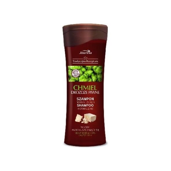 Joanna Tradycyjna Receptura Szampon do włosów normalizujący Chmiel i Drożdże Piwne 300ml - 521612