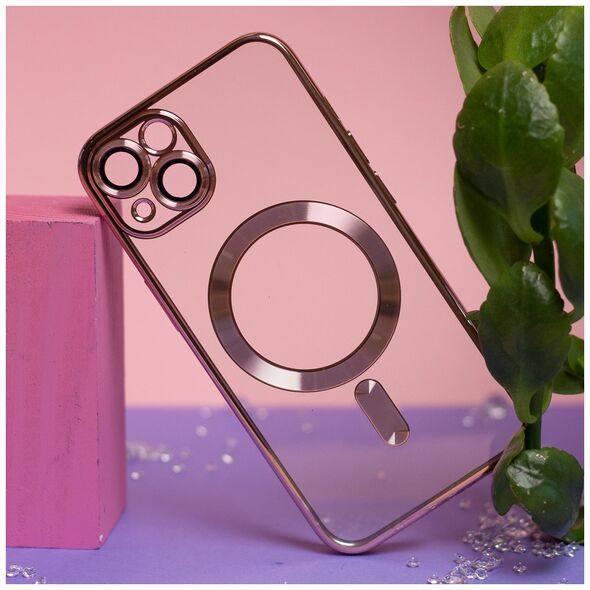 Color Chrome Mag case for iPhone 16 6,1&quot; rose gold 5907457787988
