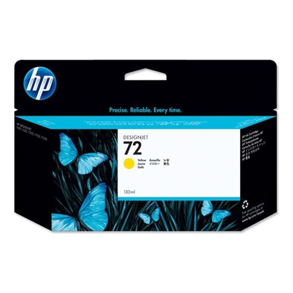 HP Μελάνι Inkjet No.72 HC Yellow 130ml (C9373A) (HPC9373A) έως 12 άτοκες Δόσεις