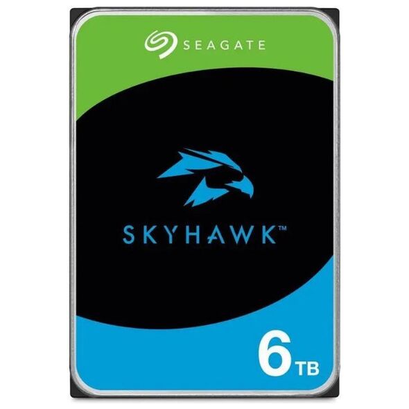 Seagate SkyHawk +Rescue 6TB HDD Σκληρός Δίσκος 3.5" SATA III με 256MB Cache για Desktop / Καταγραφικό (ST6000VX009) (SEAST6000VX009) έως 12 άτοκες Δόσεις