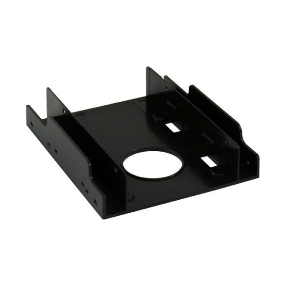 LC Power Bracket Σκληρού Δίσκου απο 3.5'' σε 2x2.5''  (Μαύρο) (LCADA35225) έως 12 άτοκες Δόσεις