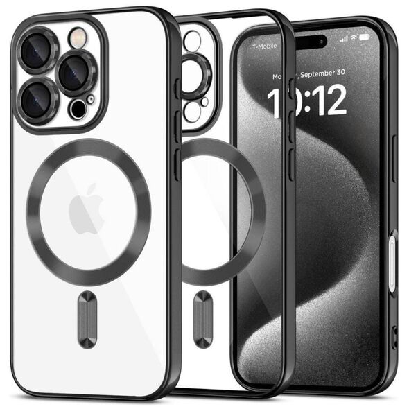 Case IPHONE 16 PRO Tech-Protect MagFlex MagSafe Shiny black 5906302311361