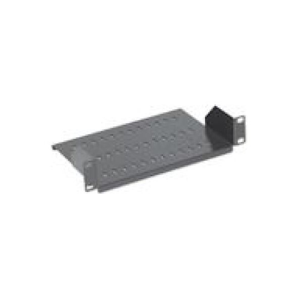 NetRack Półka 10'' 1U/150mm Czarna (110-100-150-012)