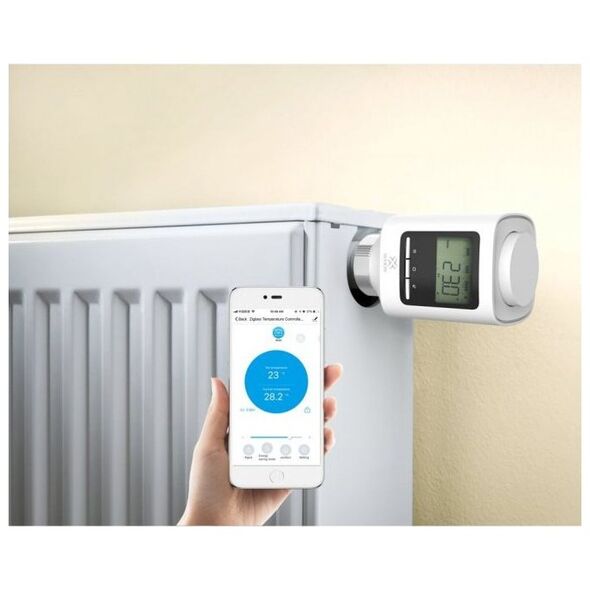 Woox Woox Smart Głowica Grzejnikowa R7067 ZigBee ze Zdalną Regulacją