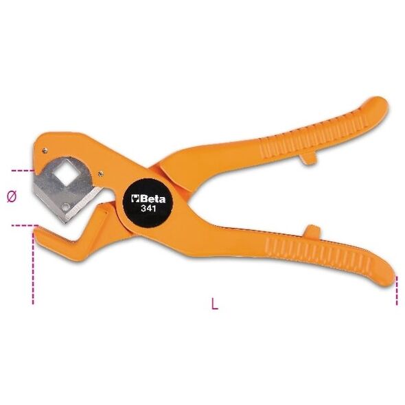 Beta Tools Szczypce tnące do rur z PCW (341)