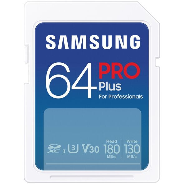 Karta Samsung PRO Plus SDXC 64 GB U3 V30 (MB-SD64S/EU)