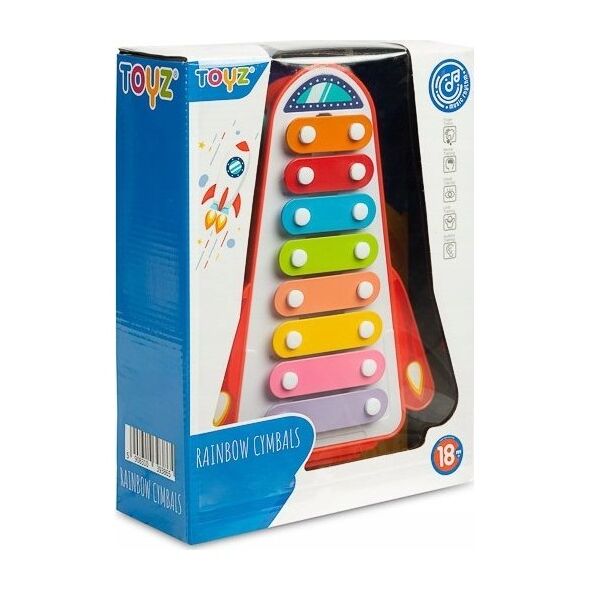 Toyz ZABAWKA EDUKACYJNA - TĘCZOWE CYMBAŁKI