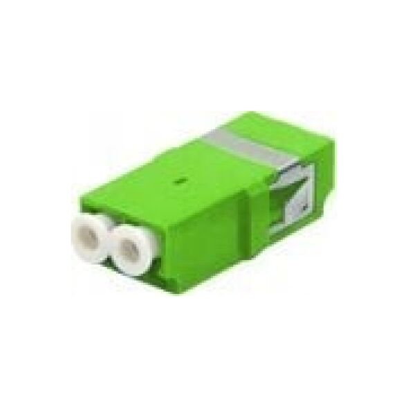 Adapter AV Alantec Adapter światłowodowy bezkołnierzowy jednomodowy SM LC/APC duplex ALANTEC