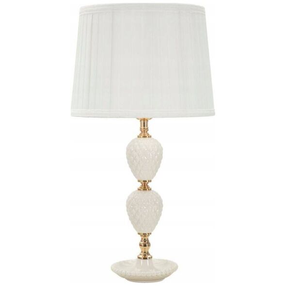 Bigbuy Home Lampa stołowa z ozdobną bazą TORRE, 57 cm