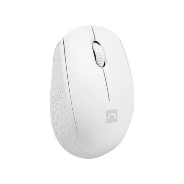 Mysz Natec Mysz bezprzewodowa Natec Stork optyczna 1600 DPI biała