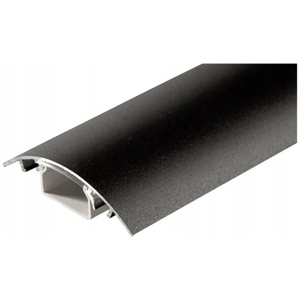 Orno Kanał kablowy Alunovo, SM90-025, czarny (matowy), (D x S x W) 250 x 80 x 20 mm|1 szt.