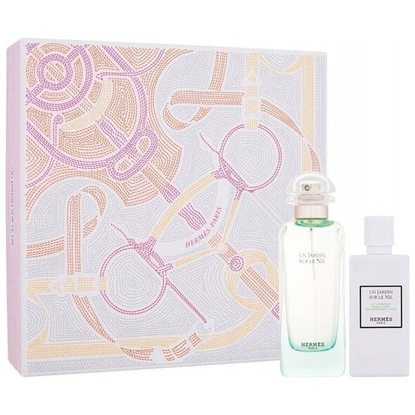 Alkotest SET HERMES Un Jardin Sur Le Nil EDT spray 100ml + BODY LOTION 80ml