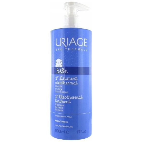 Alkotest URIAGE_Bebe 1st Oleothermal Liniment oletermiczny krem  do pielęgnacji okolic pieluszkowych 500ml