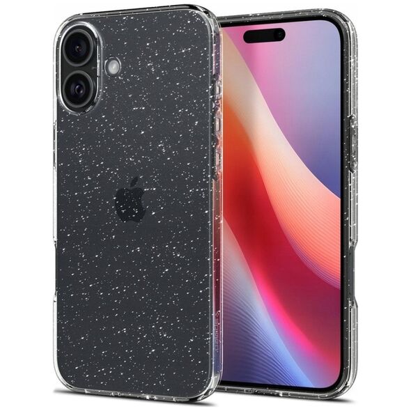 Spigen Spigen Liquid Crystal iPhone 16 Plus Glitter crystal ACS08065